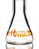 Borosil® Borosilicate Glass Flasks Volumetric Class A Wide Mouth, Clear Glass Stopper, 10mL 10/19 Batch Certificate