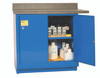Eagle® Acid Safety Cabinet, 22 gal Undercounter, Manual Close for Corrosives