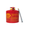 Eagle® Type II Safety Can, 5 gallon Red with 7/8" O.D. Flexible Spout