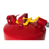 Eagle® Type II Safety Can, 5 gallon Red with 7/8" O.D. Flexible Spout