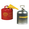 Eagle® Type I Safety Can, 5 gallon Metal with PE Funnel