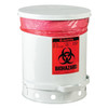 Justrite® 10 gallon Biohazard Waste Can