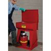 Justrite® 10905 Safety Can, 5 gallon Steel Drain Can with Funnel