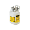 Justrite® 1 gal Centura Quick-Disconnect Safety Can, PP Fittings