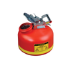 Justrite® 2 gal Polyethylene Liquid Disposal Can, Steel Hardware