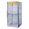 Vertical Gas Cylinder Storage Locker, Aluminum (CSA), 8 Cylinder