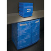 Justrite® Acid Countertop Cabinet 8 Liter Blue polyethylene