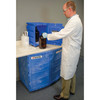 Justrite® Acid Countertop Cabinet 8 Liter Blue polyethylene