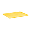 Eagle Polyethylene Tray, Sump Combination For Shelf 29935, 2 Or 4 Gallon Safety Cabinet, Yellow