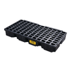 Eagle Modular Spill Platforms, 2 Drum with Drain, Black