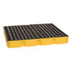 Eagle Modular Spill Platforms, 4 Drum, Without Drain, Yellow