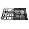 Justrite® EcoPolyBlend Accumulation Center, 1 Drum, Recycled Polyethylene, Black