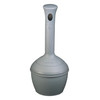 Justrite® Cigarette Receptacle Elite Smoker Cease-Fire Waste Can, Pail Included