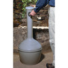 Justrite® Cigarette Receptacle Elite Smoker Cease-Fire Waste Can, Pail Included