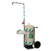 Mobile Emergency Safety Shower with Eye and Face Wash, Self-Contained, 30 Gallon