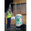 Mobile Emergency Safety Shower with Eye and Face Wash, Self-Contained, 30 Gallon