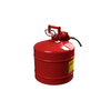 Justrite® Type II Steel Safety Can, AccuFlow, 5 gallon, 5/8" Spout