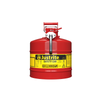 Justrite® Type II Steel Safety Can, AccuFlow, 5 gallon, 5/8" Spout