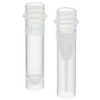 Nalgene® 342810-0005 PPCO 11mm Micro Packaging Vials with E-beam Irradiation, Sterile, Bulk Pack, 0.5mL capacity, Natural, Sterile, case/1000