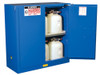 Justrite® HazMat Safety Cabinet, Self-Closing, 30 Gal, Sure-Grip