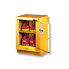 Justrite® Flammable Safety Cabinet for Under Fume Hood 24" yellow manual