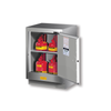 Justrite® Flammable Safety Cabinet for Under Fume Hood 24" silver manual