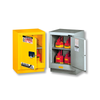 Justrite® Flammable Safety Cabinet for Under Fume Hood 24" self-closing silver