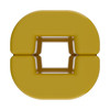 Fits 10" Columns, Mini Column Protector, Yellow