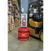 Fits 12" Column, Mini Column Protector, Red