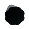 8" x 56" Fluted Bollard Cover, Black