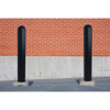 8" x 56" Fluted Bollard Cover, Black