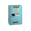 Justrite® Acid Safety Cabinet, Compact Style, 12 gallon Blue manual