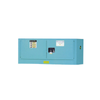 Justrite® Acid Safety Cabinet, Piggyback, 12 gal, ChemCor Liner Blue self-closing