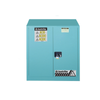 Justrite® Acid Safety Cabinet, 30 gal Blue self-close, Sliding Door