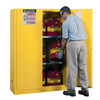 Justrite® Flammable Safety Cabinet, 45 gallon, manual