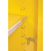 Justrite® Flammable Safety Cabinet, 45 gallon, Self-Closing