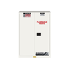 Justrite® Flammable Safety Cabinet, 45 gallon White, Self-Closing