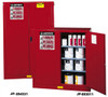 Justrite® Combustible Safety Cabinet, 96 gallon Red, Manual