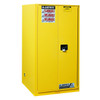 Flammable Safety Cabinet, 96 Gallon, Self Close, Sure-Grip® EX, Yellow