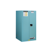 Justrite® Acid Safety Cabinet, 90 gallon Blue, Self-Closing