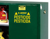 Justrite® Pesticide Storage Cabinet, 90 gal green, Self-Closing