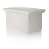 Nalgene® 14200-0002 Rectangular Tank with Cover, Polypropylene, 2 gal, 8 x 8 x 8