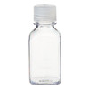 Nalgene® 2015-0030 Square Bottles, Polycarbonate, 1oz, case/96