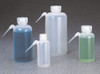 Nalgene® 2402-1000 Unitary Wash Bottles, 32oz (1000 ml) LDPE, Wide-Mouth, case/12