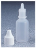 Nalgene® 2750-9050 Lab-Pack Dropper Bottles, LDPE, Clear with Closure, 15mL (1/2 oz), case/25