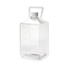 Nalgene® 3415-16 PETG Square Biotainer Bottles, Sterile, 5 Liter Carboy with PE Handle, case/6