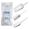 Convenient Scoops: Sterile White 250mL (8 oz), Pack of 10