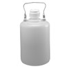 Nalgene® 342289-0050 20 Liter Sterile Single-Use HDPE Carboys, No Handle, case/6