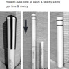 Bollard Post Sleeve, 8-7/8" x 72", UV Fade Resistant, Choose Color