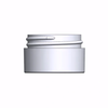 Bulk 0.5oz 43mm White Polypropylene Thick Wall Jars, 10mL (no caps), case/1232